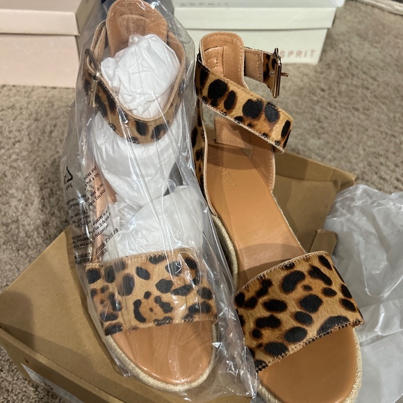 JCrew calf hair Espadrilles Wedge - Picture 1 of 5
